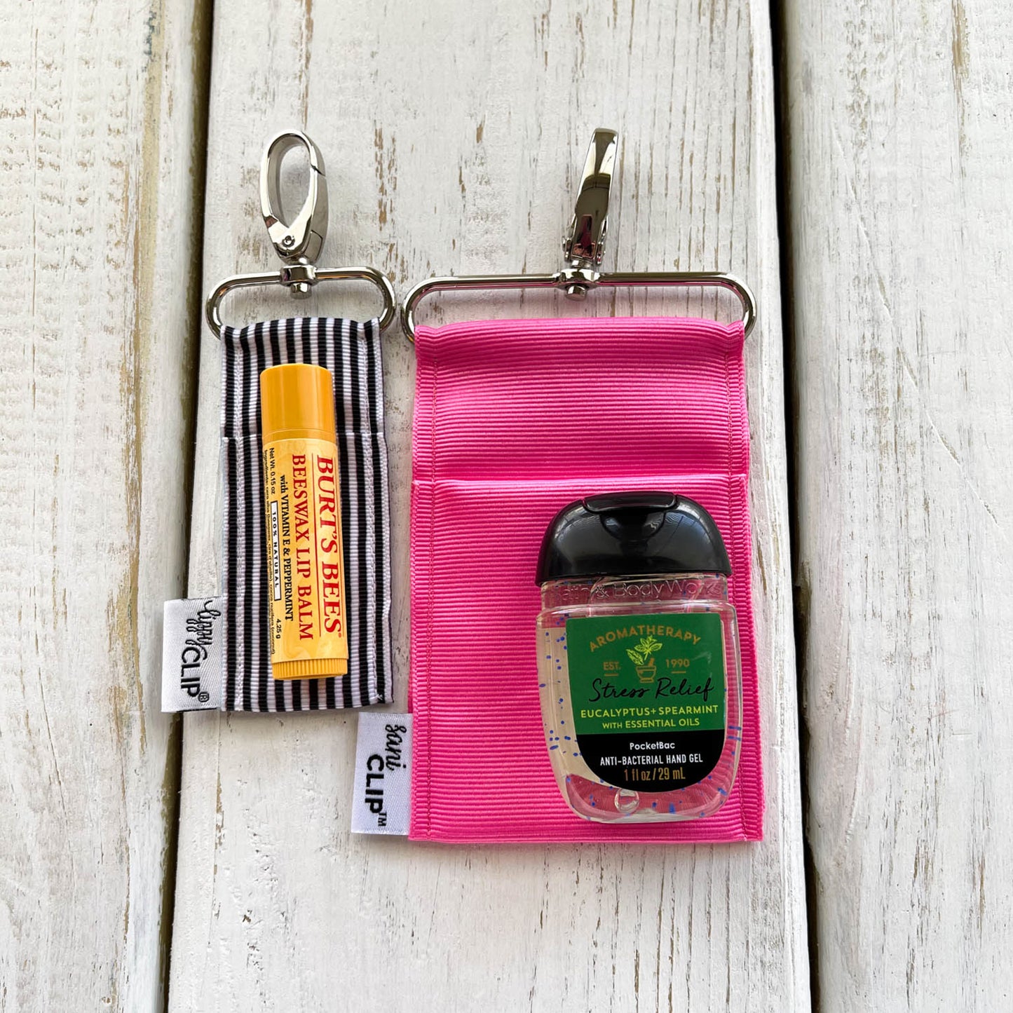 Lip Balm and Sanitizer Holders - Various Styles