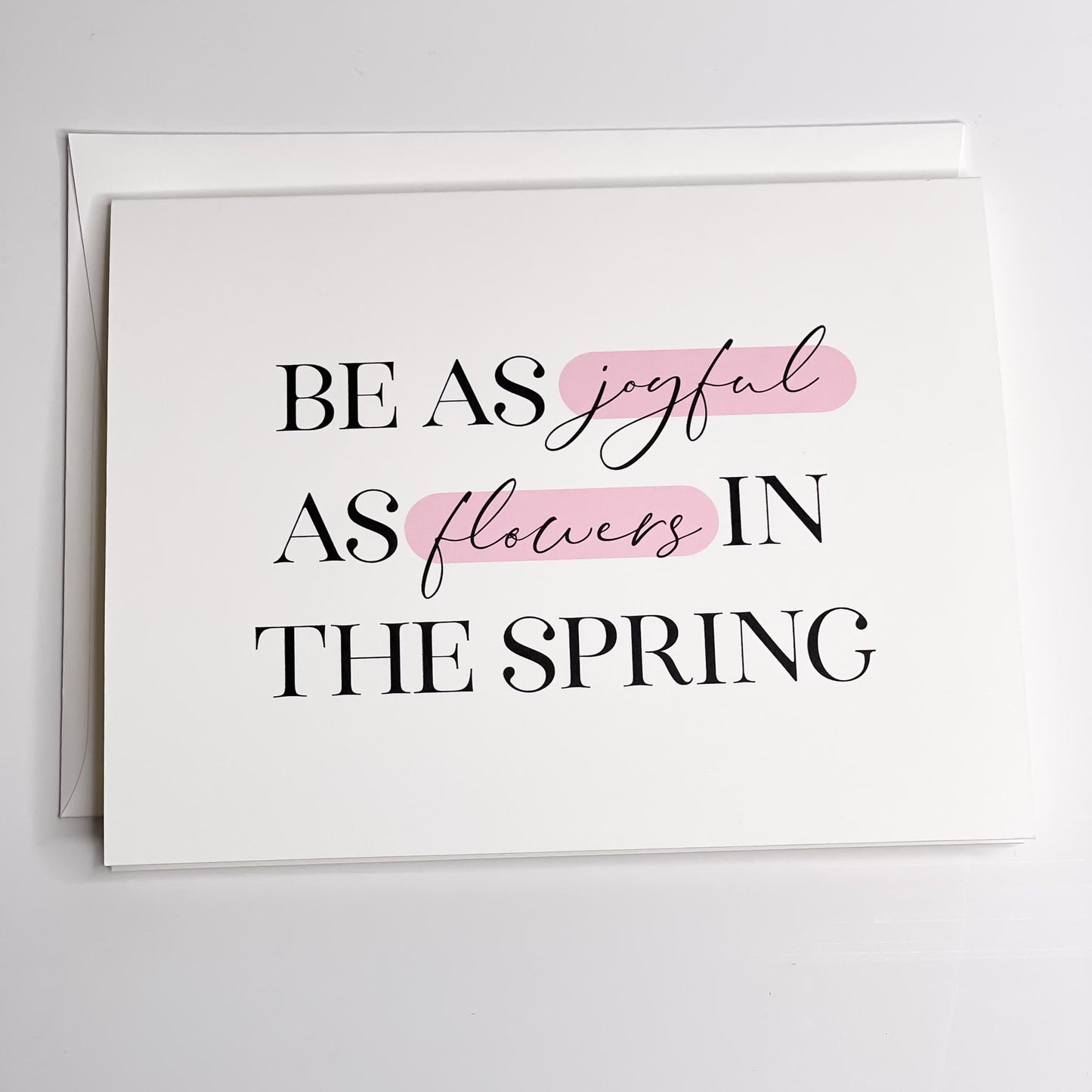 Joyful as Flowers - A2
