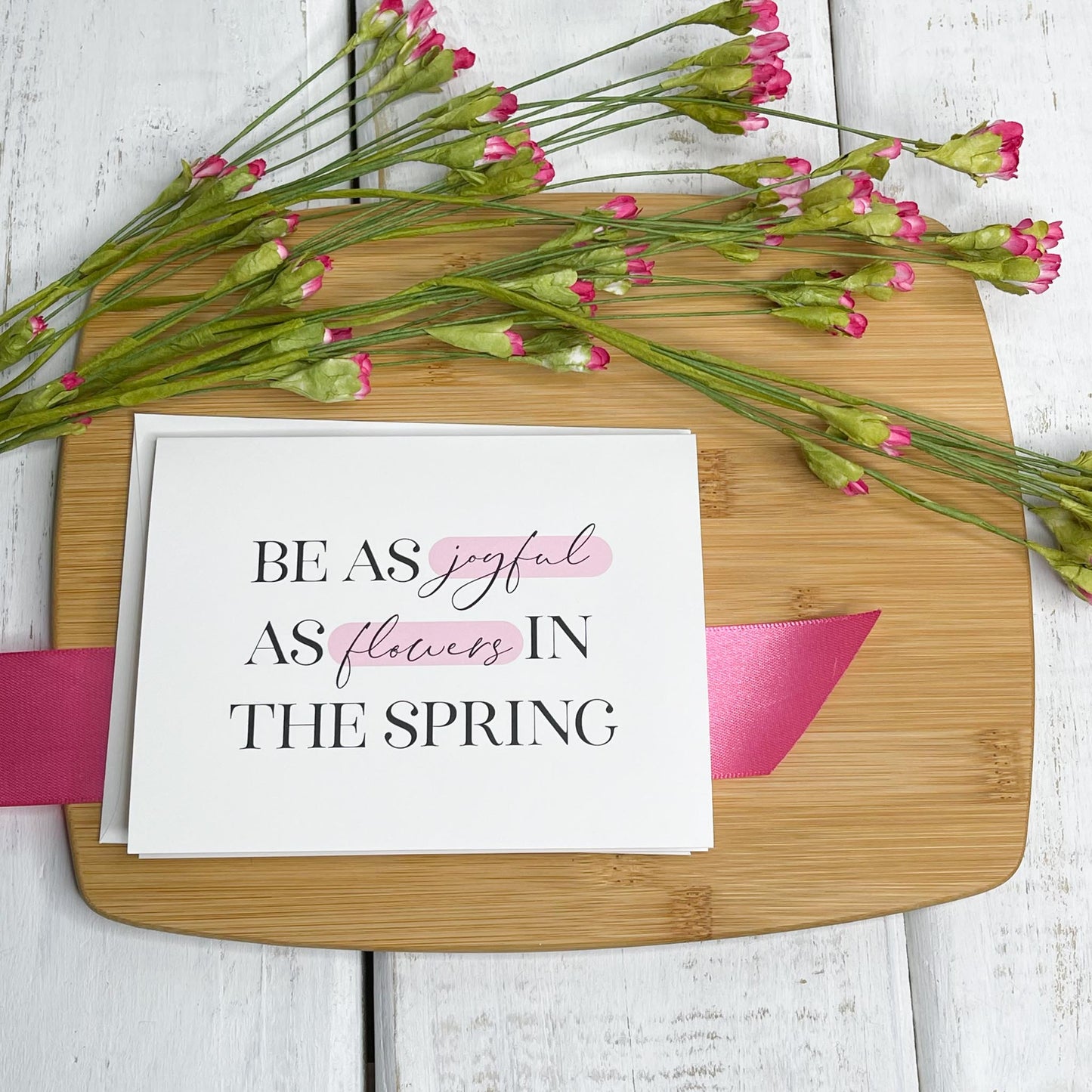 Joyful as Flowers - A2