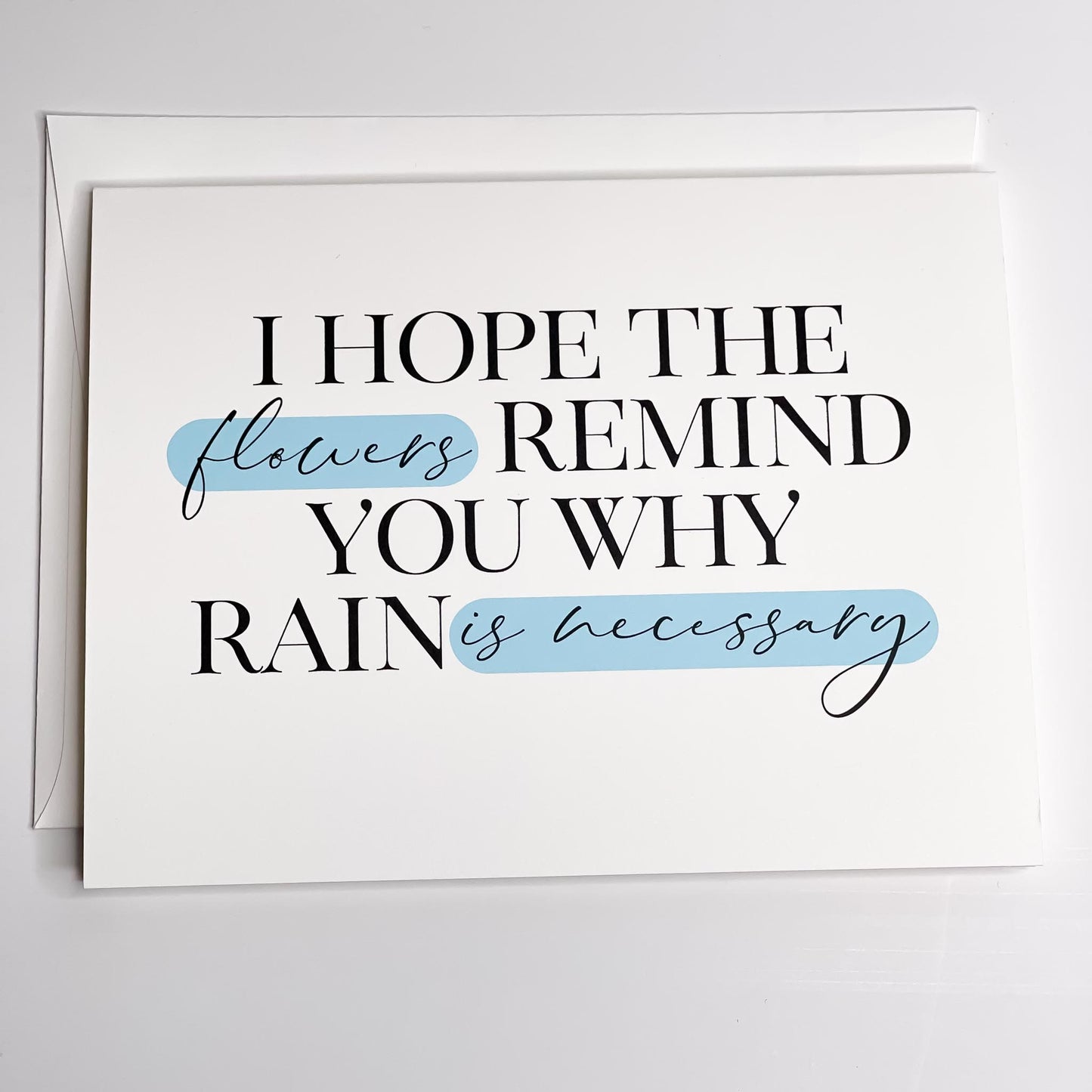 Rain is Necessary - A2