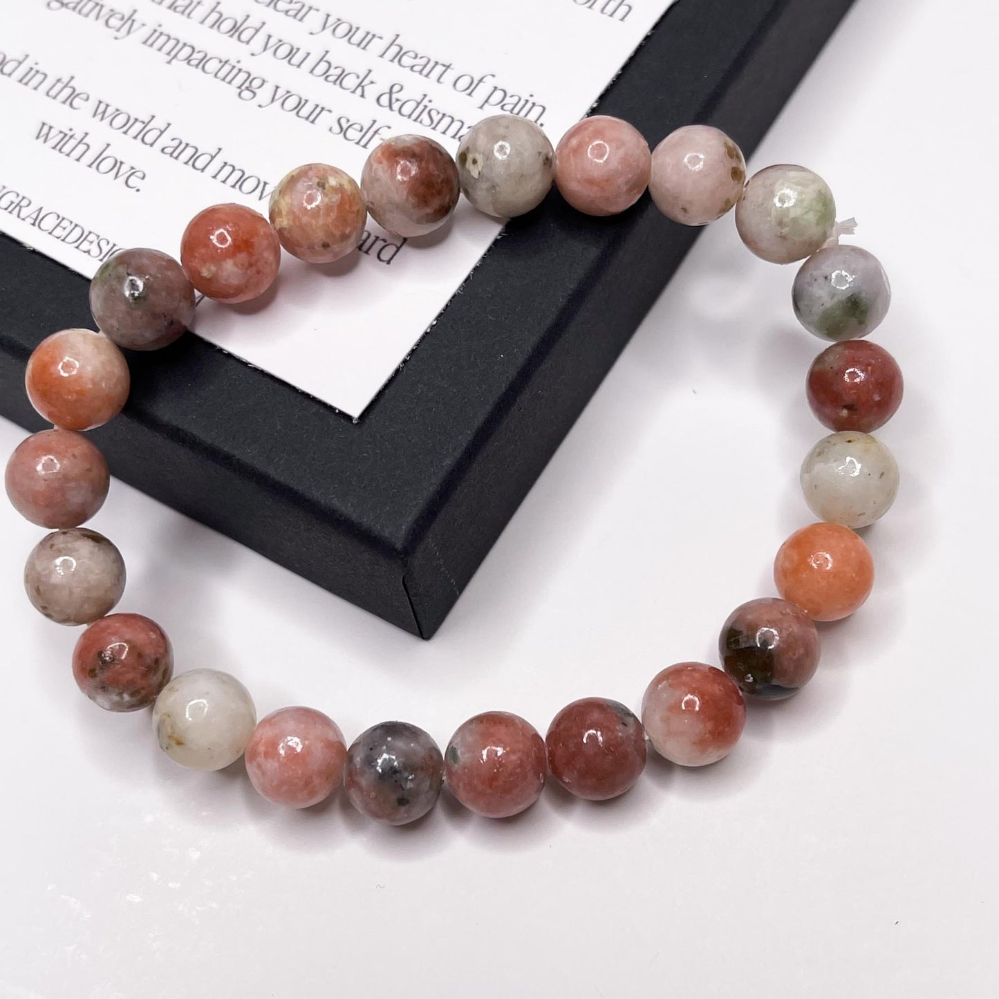 Untangle Your Inner Conflict – Rhodonite Bracelet