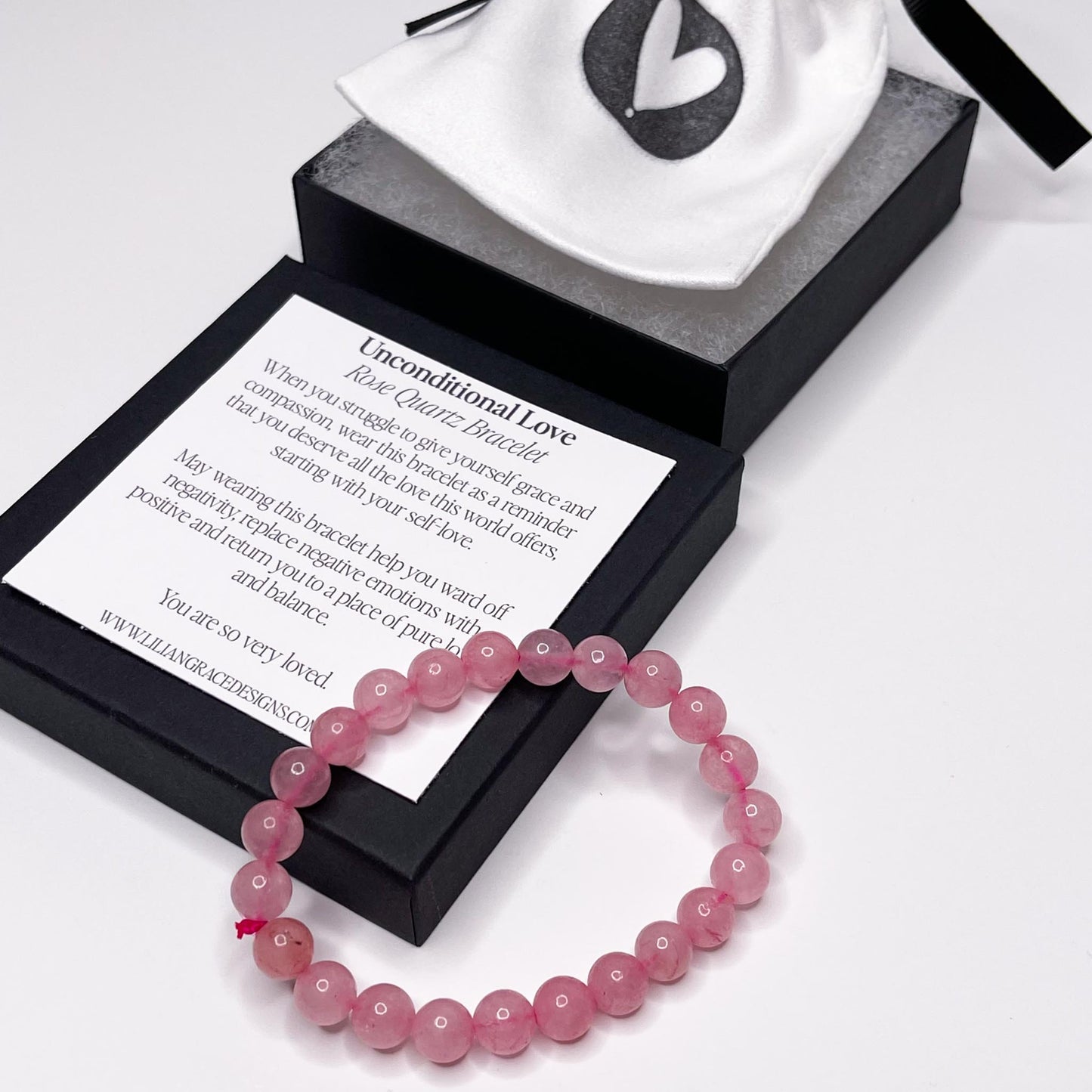 Unconditional Love – Rose Quartz Bracelet