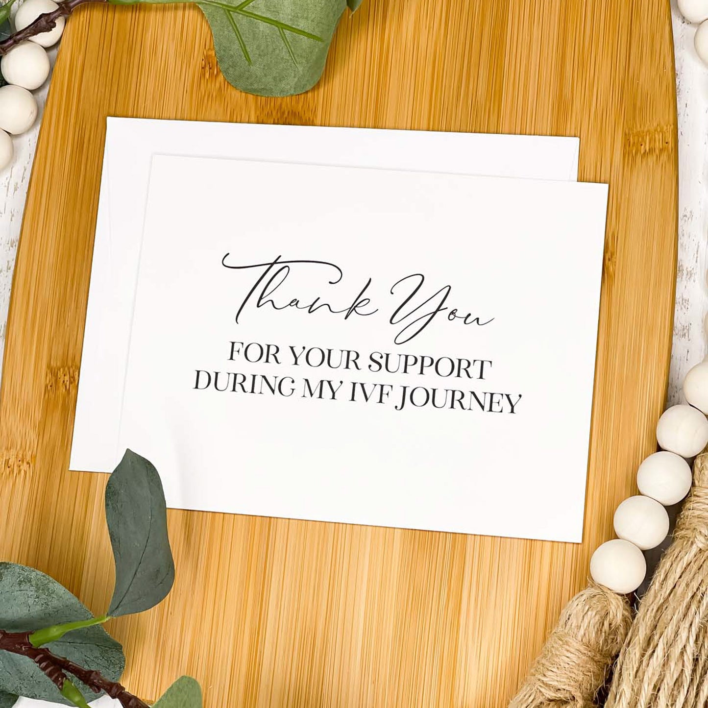 Thank You for Your Support - IVF - Postcard