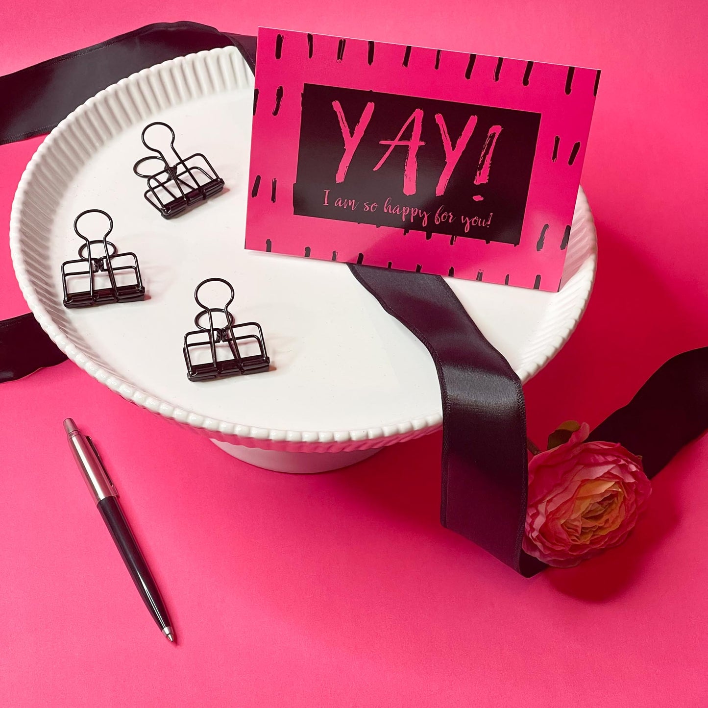 Yay, I'm so happy for you - Postcard
