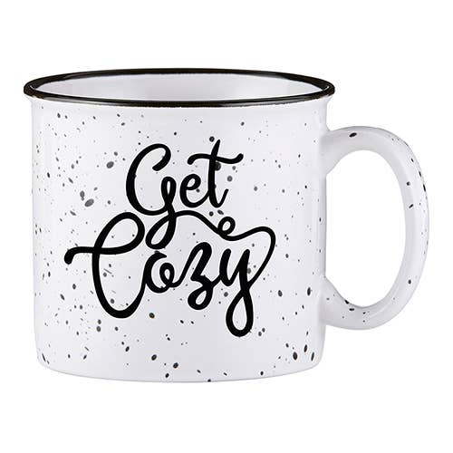 White Campfire Mug - Cozy