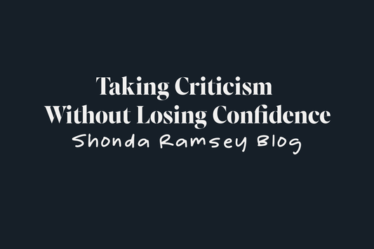 Taking Criticism Without Losing Confidence