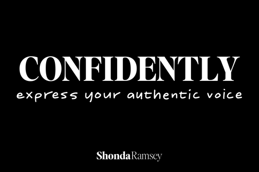 Confidently Express Your Authentic Voice