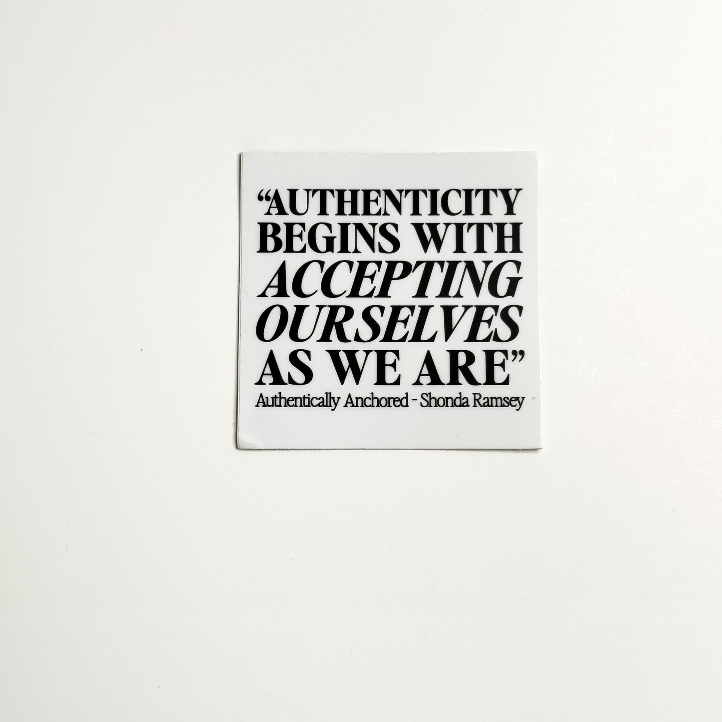 Authenticity Sticker