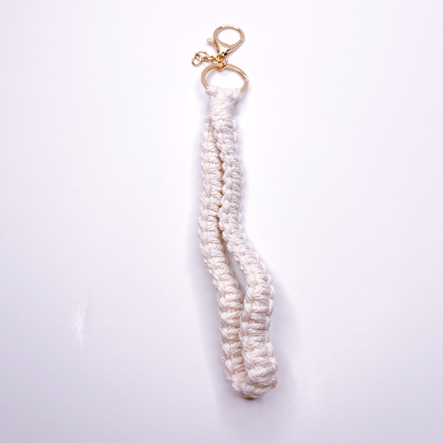 9" Macrame Keychain