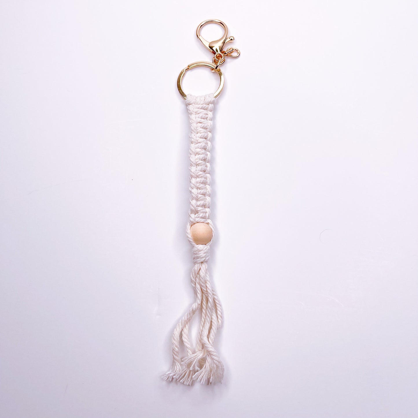 9" Macrame Keychain