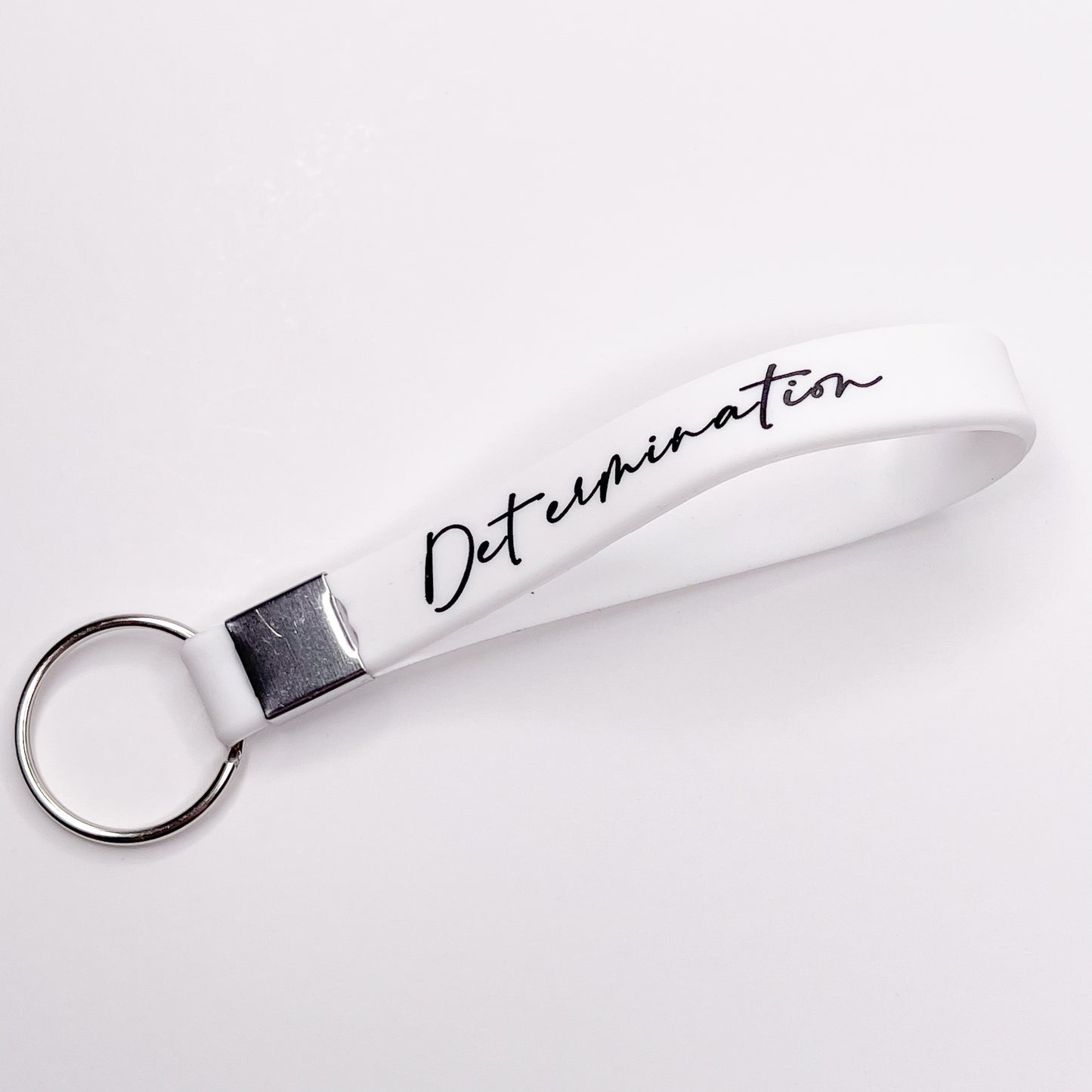 Motivational Silicone Keychain