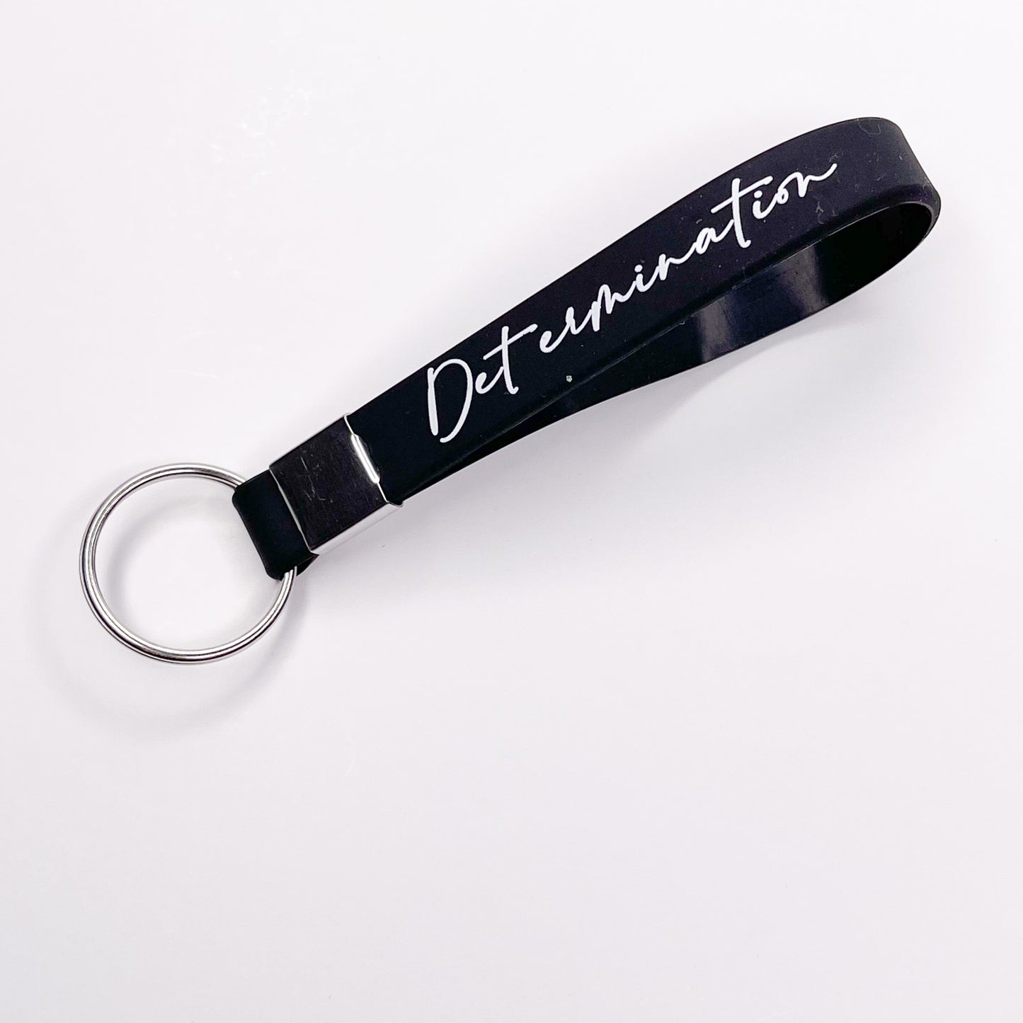 Motivational Silicone Keychain