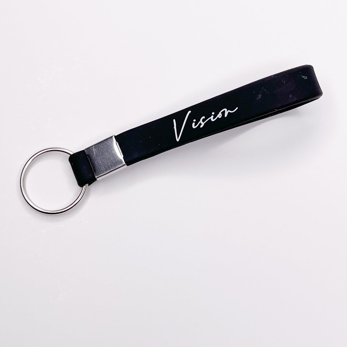 Motivational Silicone Keychain