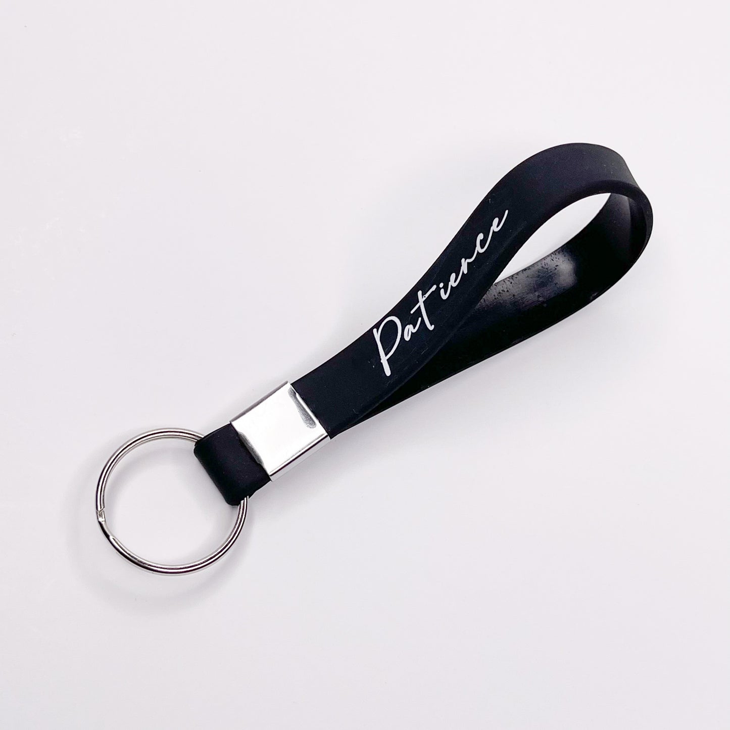 Motivational Silicone Keychain