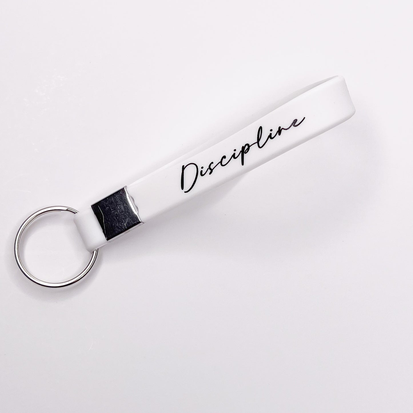 Motivational Silicone Keychain