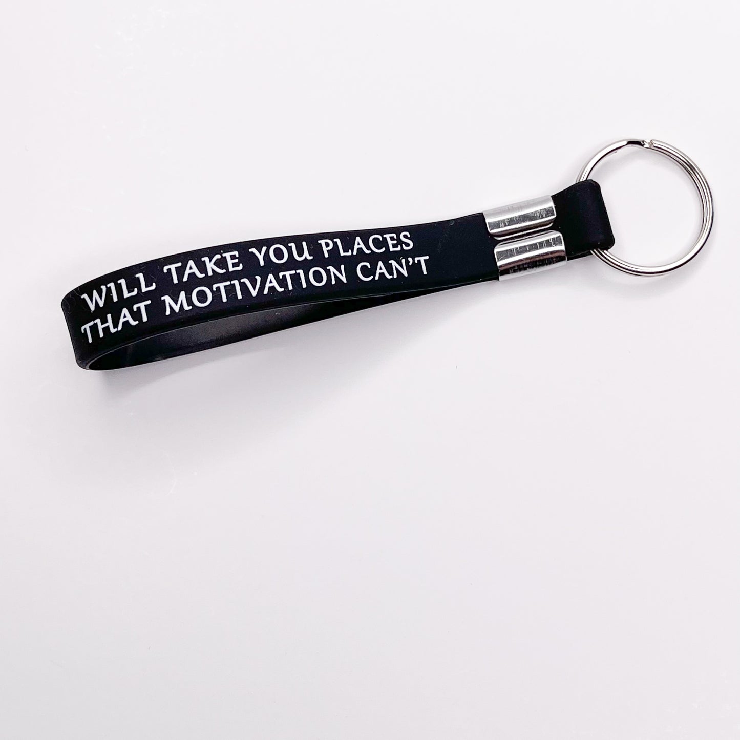 Motivational Silicone Keychain