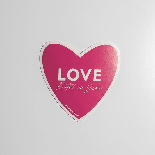 Love Rooted in Grace - Sticker
