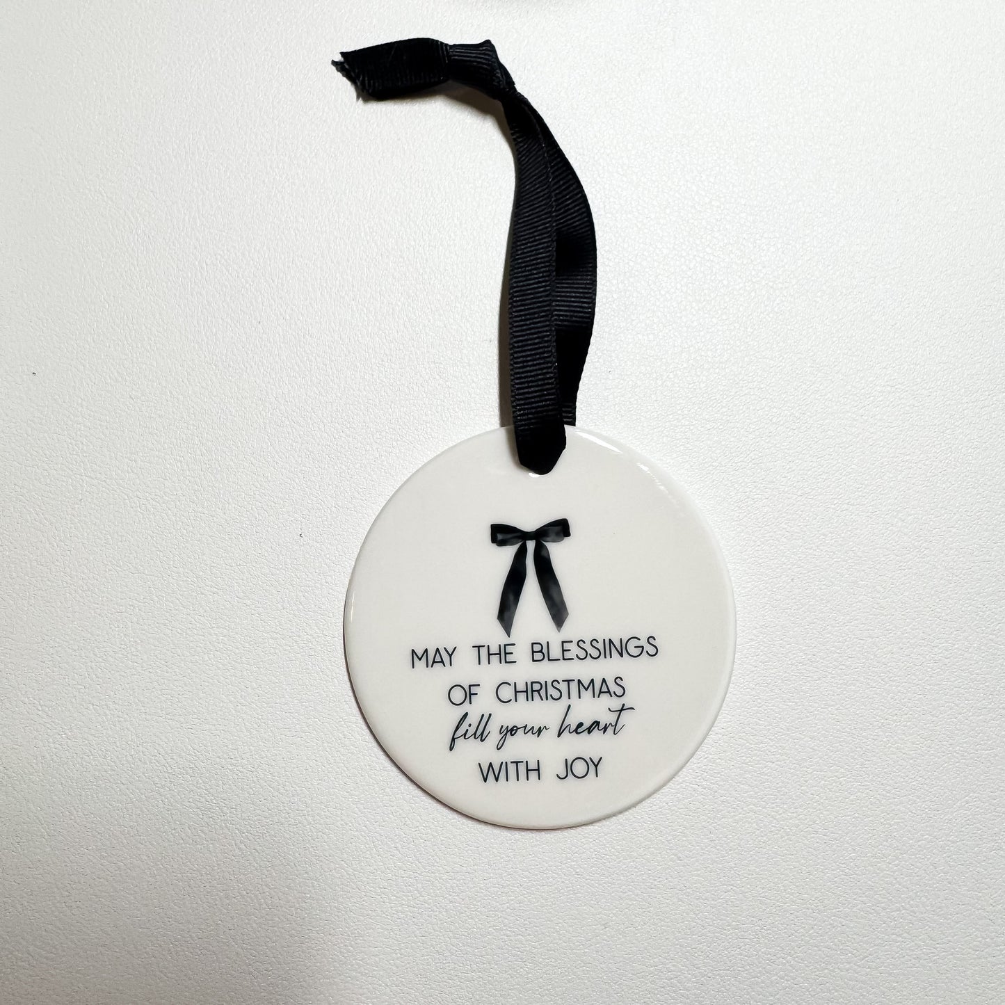 Heart with Joy - Ceramic Ornament