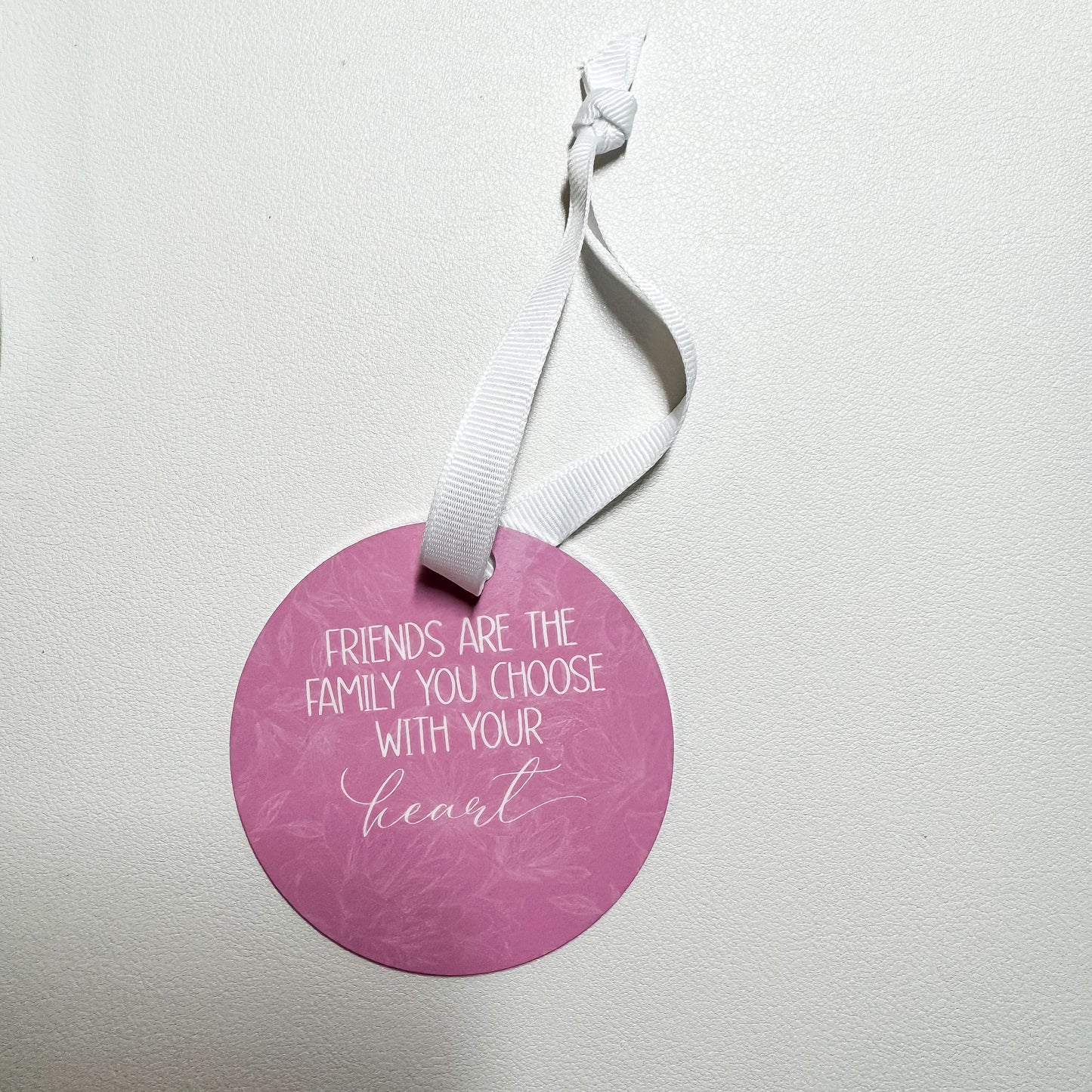 Friends Are Family - Metal Ornament