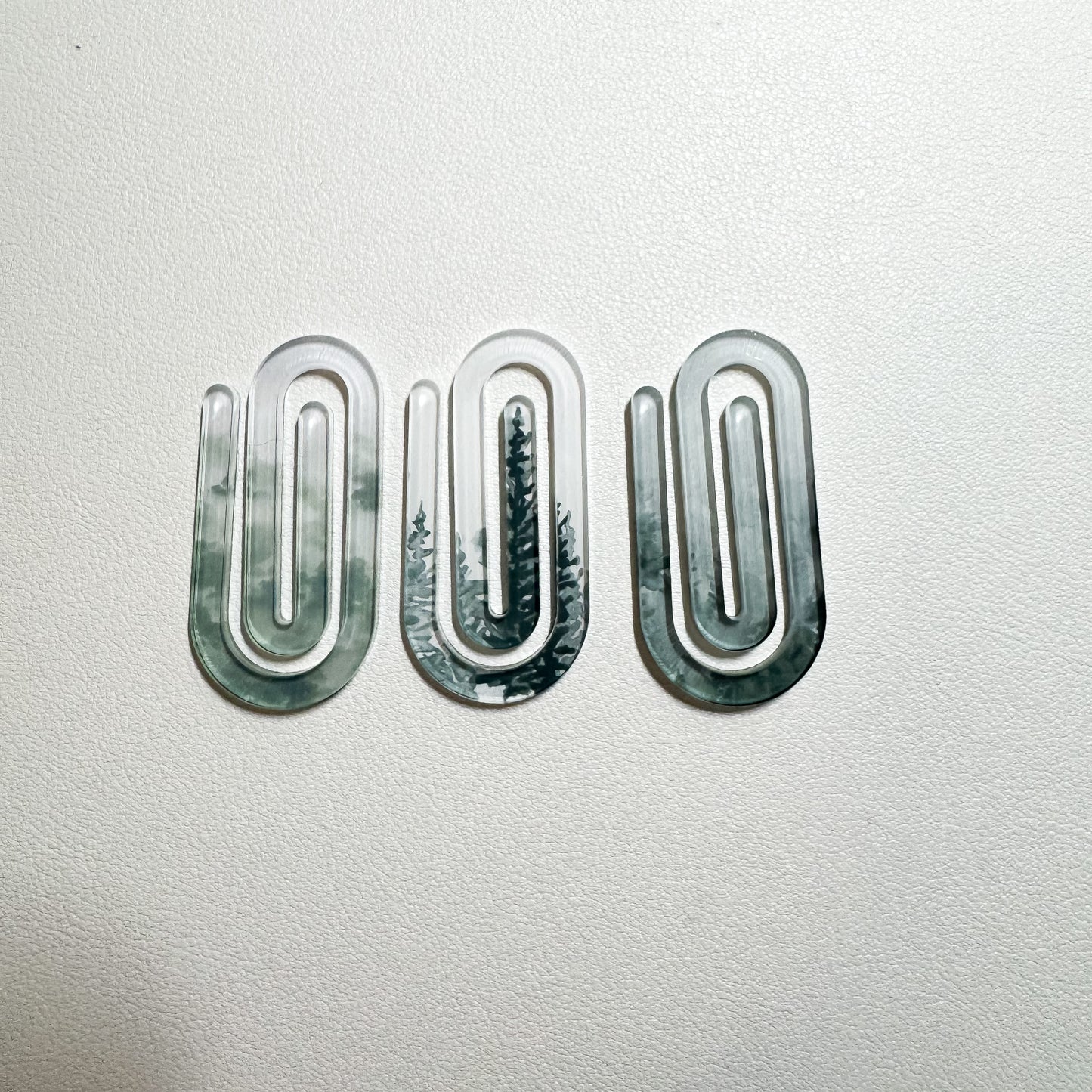 Reverence Pine - Acrylic Paper Clips