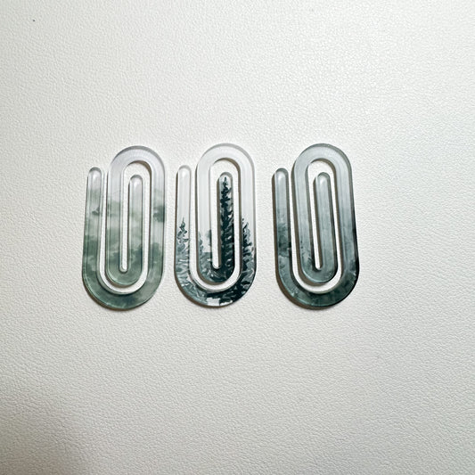 Reverence Pine - Acrylic Paper Clips
