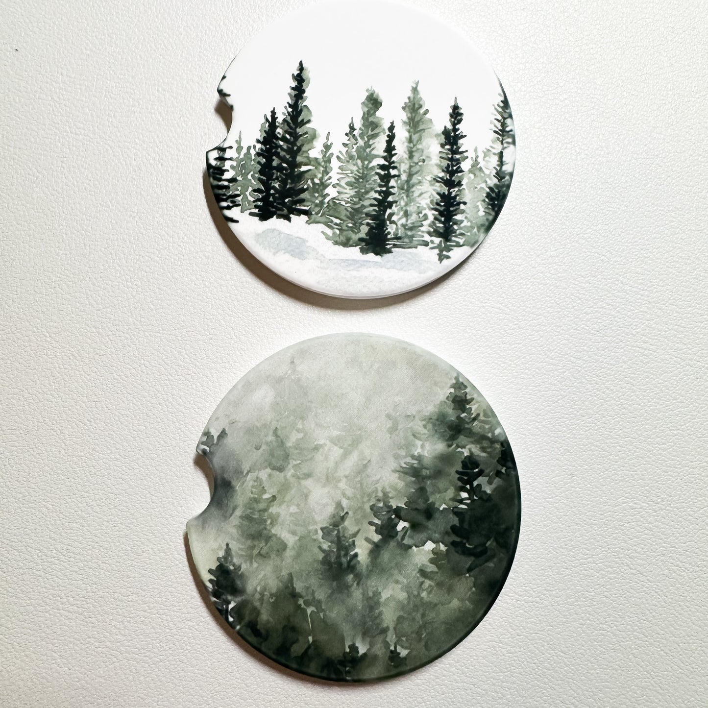 Reverence Pine - Ceramic Car Coasters