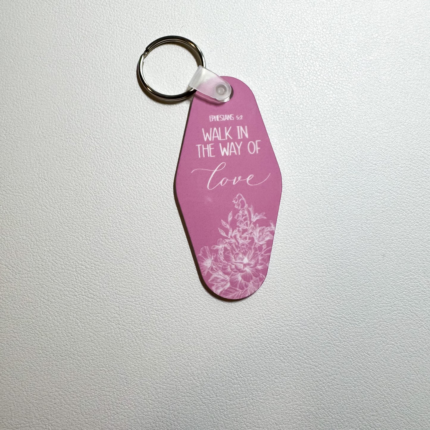 Walk in Love - Motel Keychain