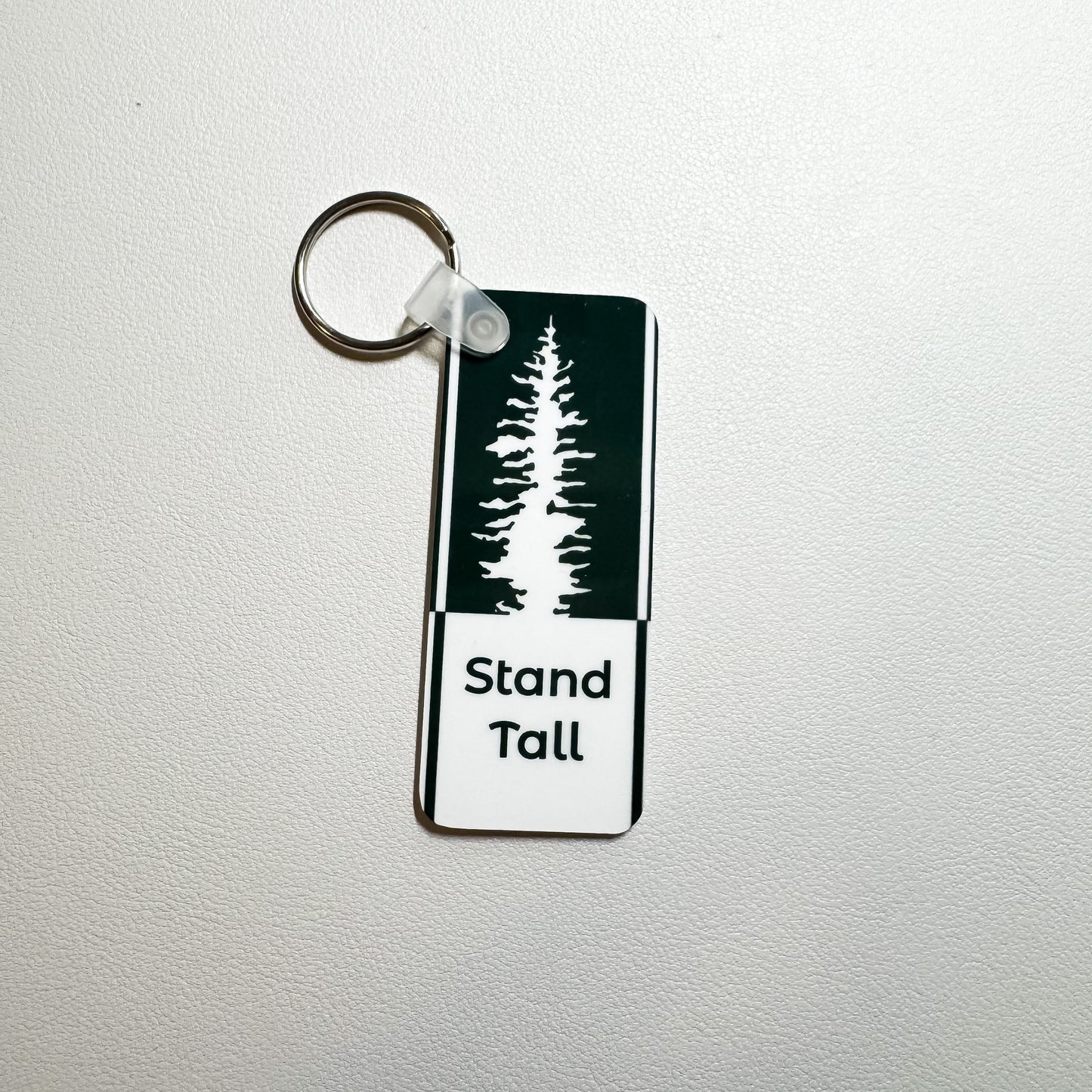 Stand Tall - Rectangle Keychain