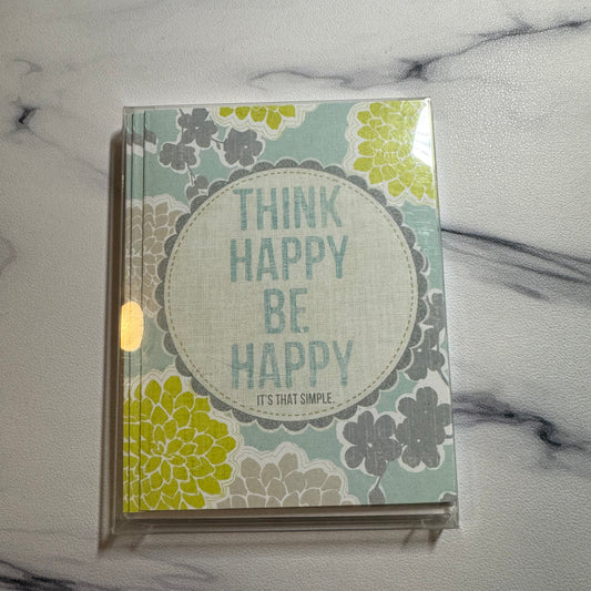 Think Happy - Note Card Set