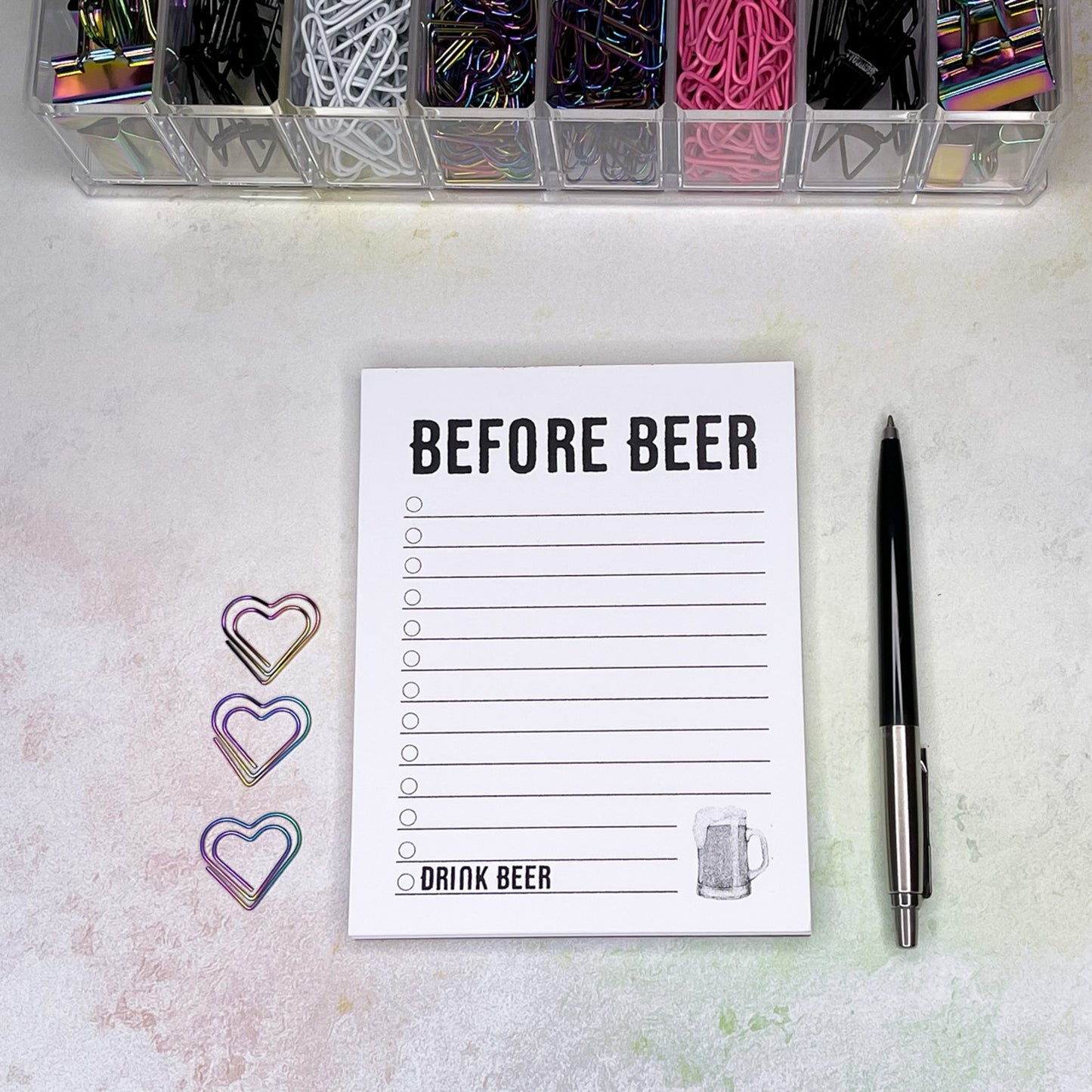 Before Beer List - Notepad