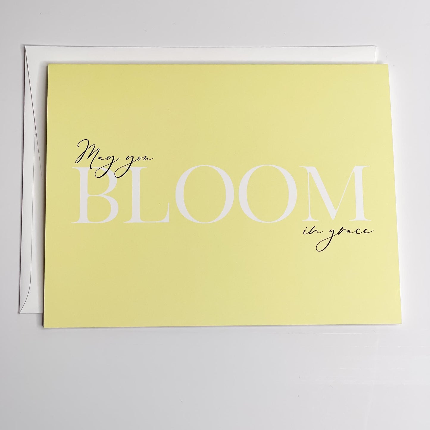 Bloom in Grace - Blank Inside - A2