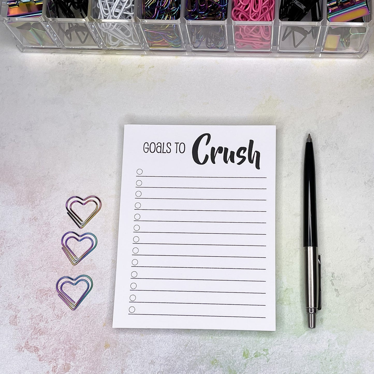 Goals to Crush List - Notepad