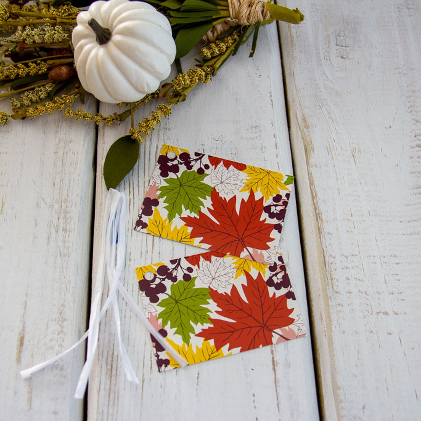 Leaves Gift Tags