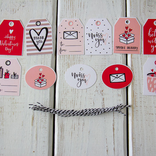 Valentine's Gift Tag Set