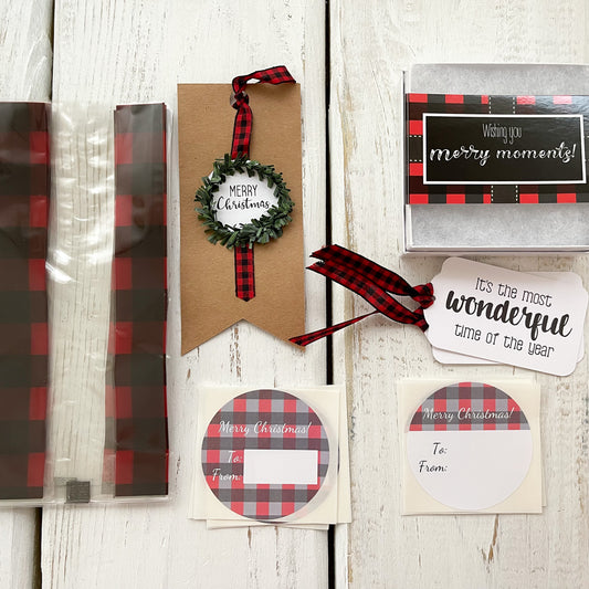 Buffalo Check - Gift Embellishment Pack