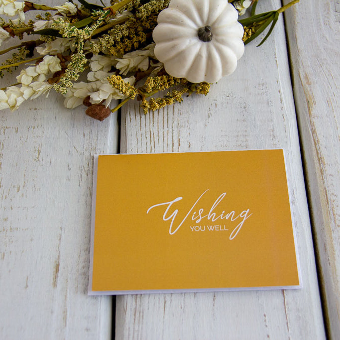 Wishing You Well - Note Card